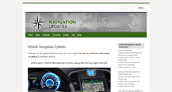 Desktop Screenshot of navigationupdates.com